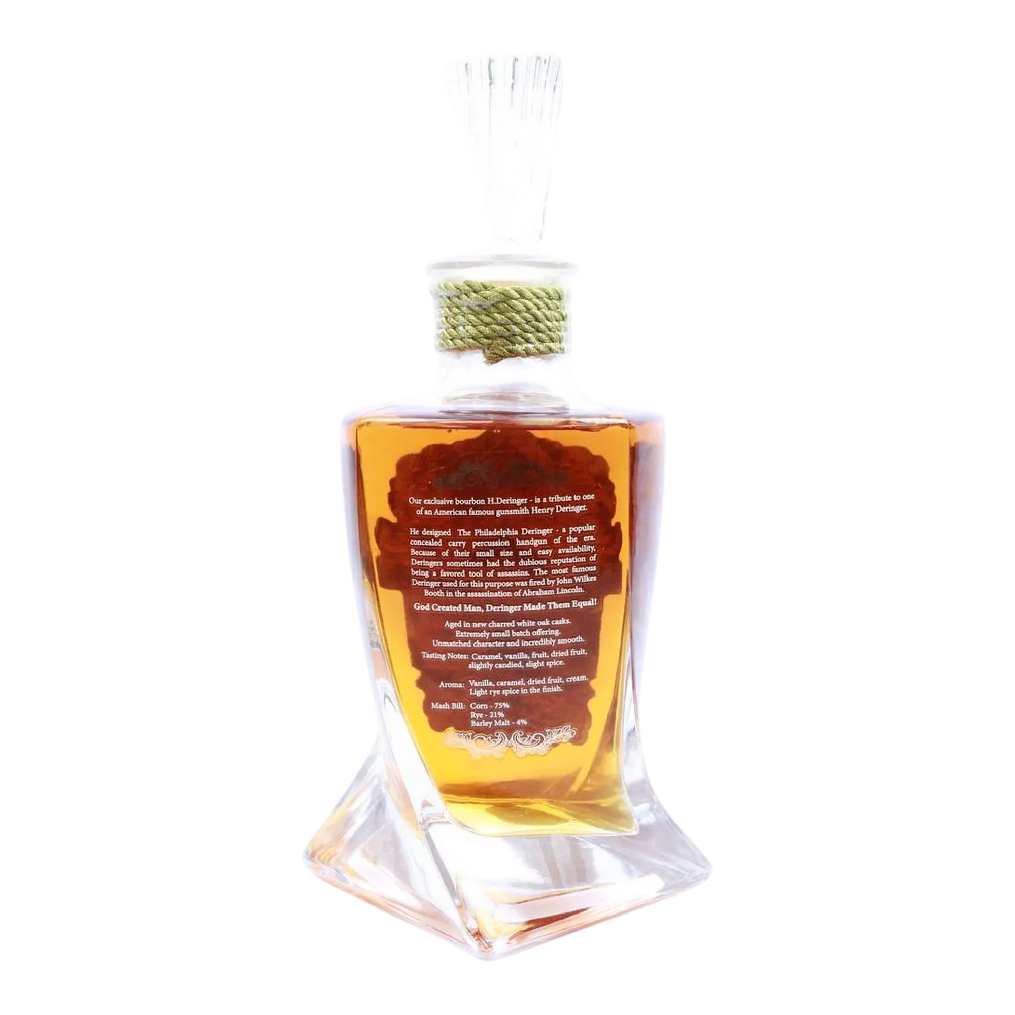 H. Deringer 5 Year Old Straight Bourbon Whiskey