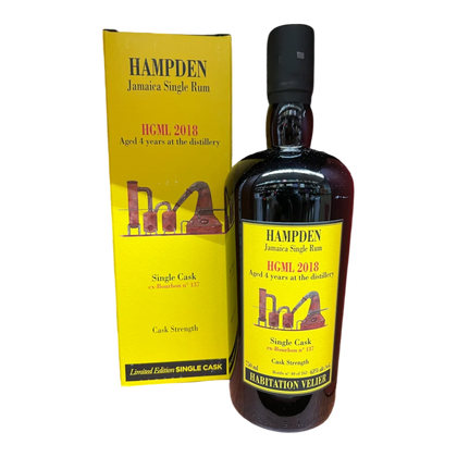 Habitation Velier Hampden HGML 2018 Pure Single Jamaican Rum