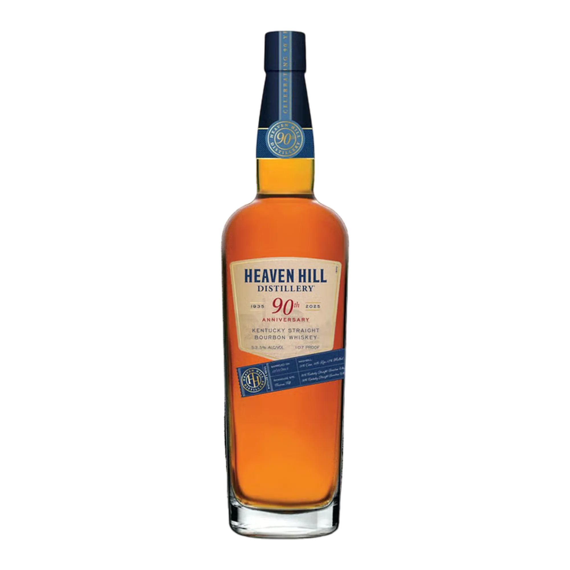 Heaven Hill Distillery 90th Anniversary 9 Year Old Kentucky Straight Bourbon Whiskey