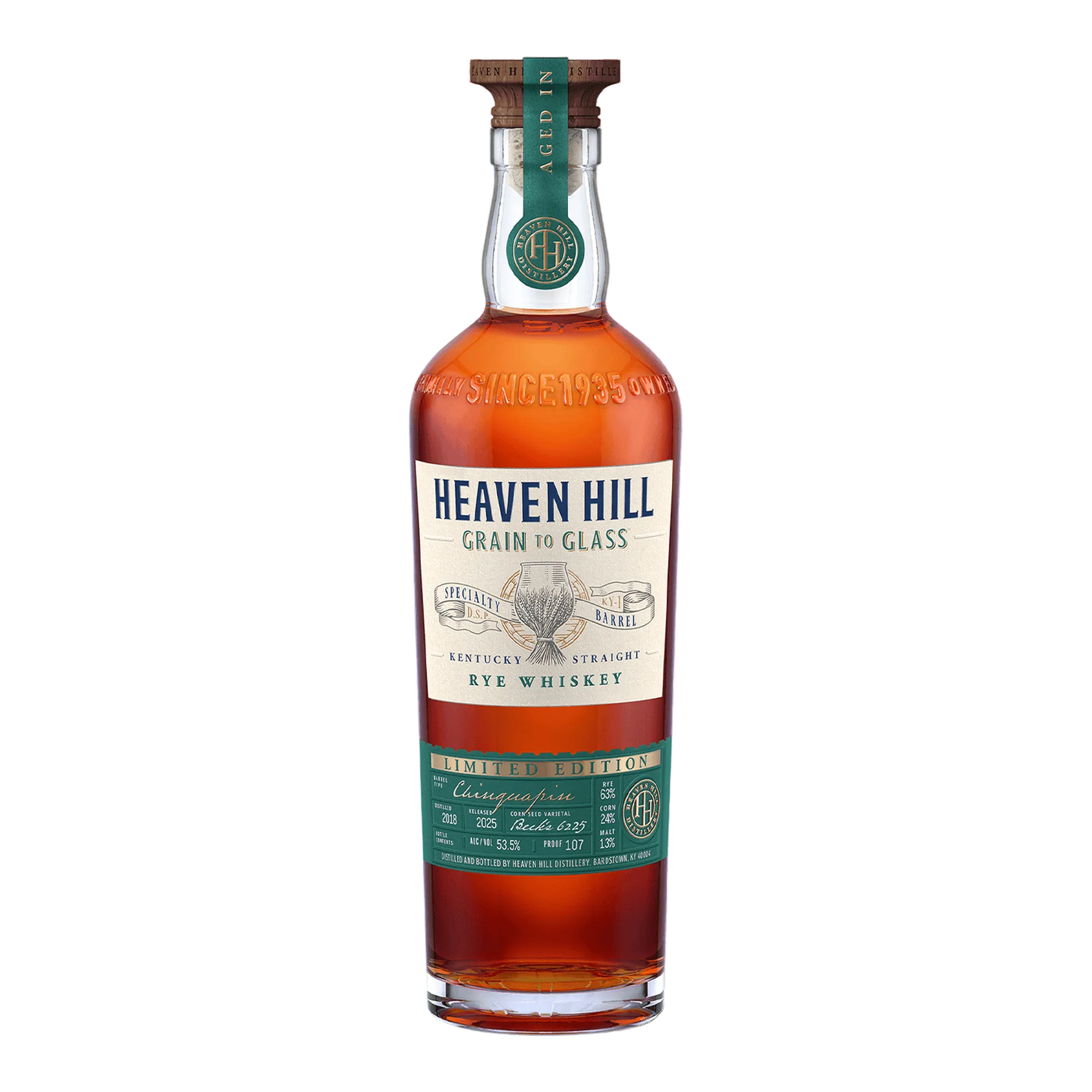 Heaven Hill Grain to Glass Kentucky Straight Bourbon Whiskey