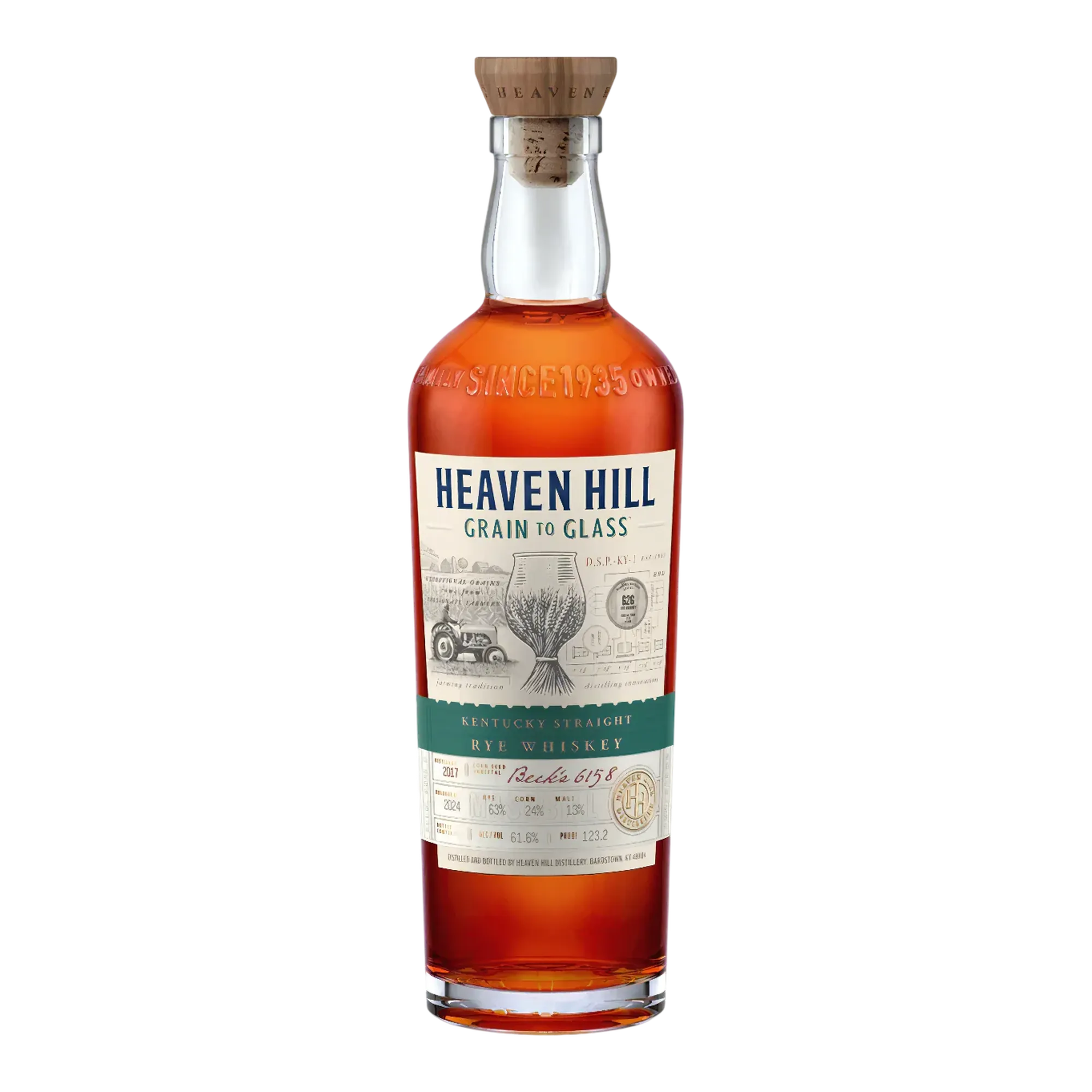 Heaven Hill Grain to Glass Kentucky Straight Rye Whiskey