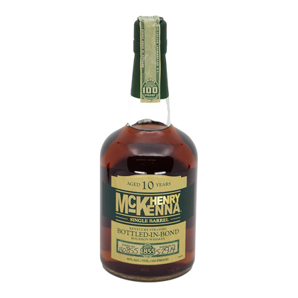 Henry McKenna 10 Year Old Single Barrel Bottled-in-Bond Kentucky Straight Bourbon Whiskey