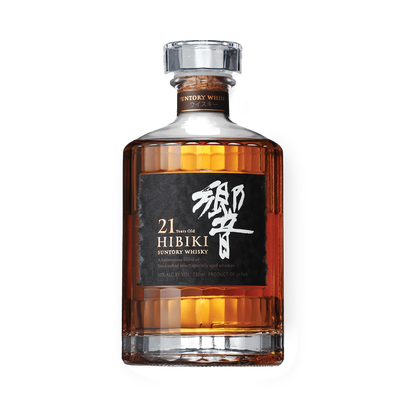 hibiki 21 year old blended japanese whisky
