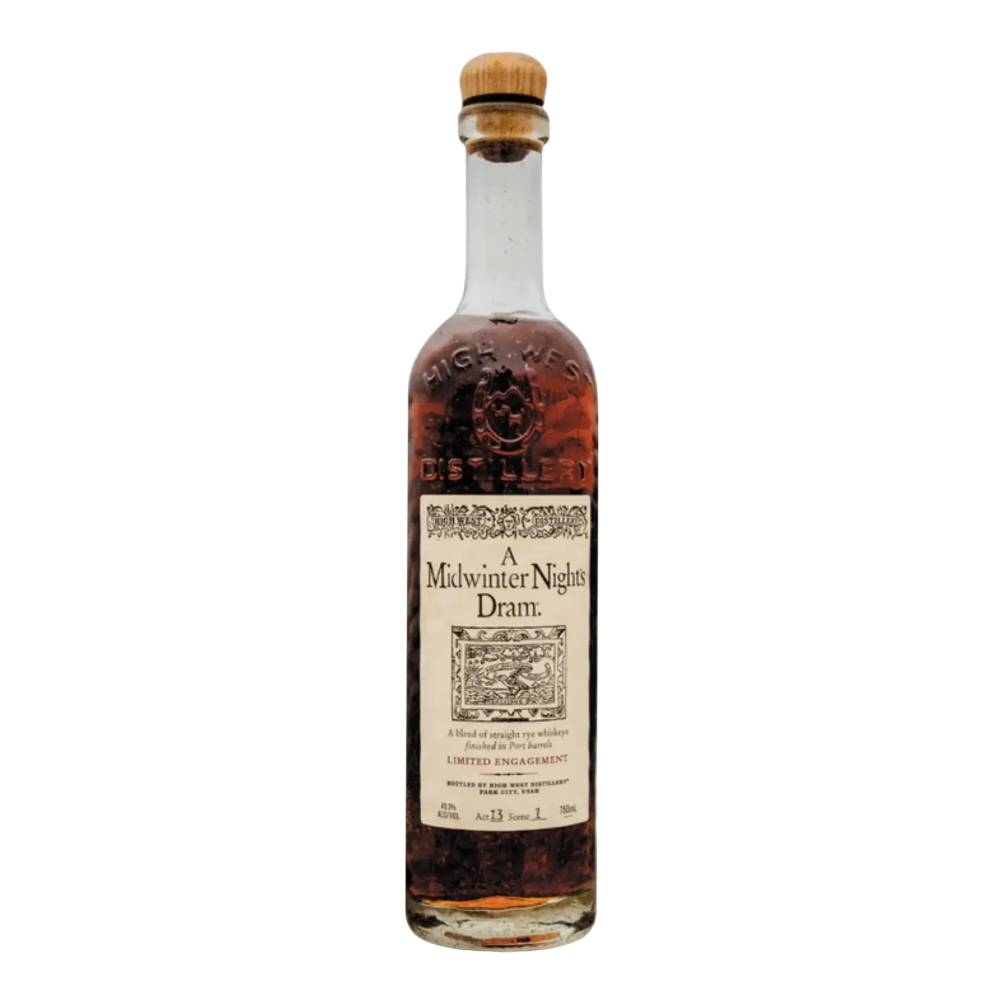 High West A Midwinter Night’s Dram Straight Rye Whiskey