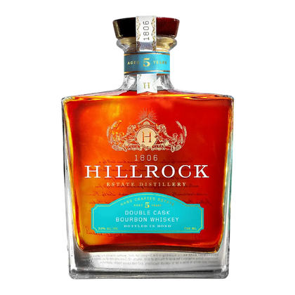 Hillrock Estate 5 Year Old Double Cask Bottled-in-Bond Bourbon Whiskey 100 Proof
