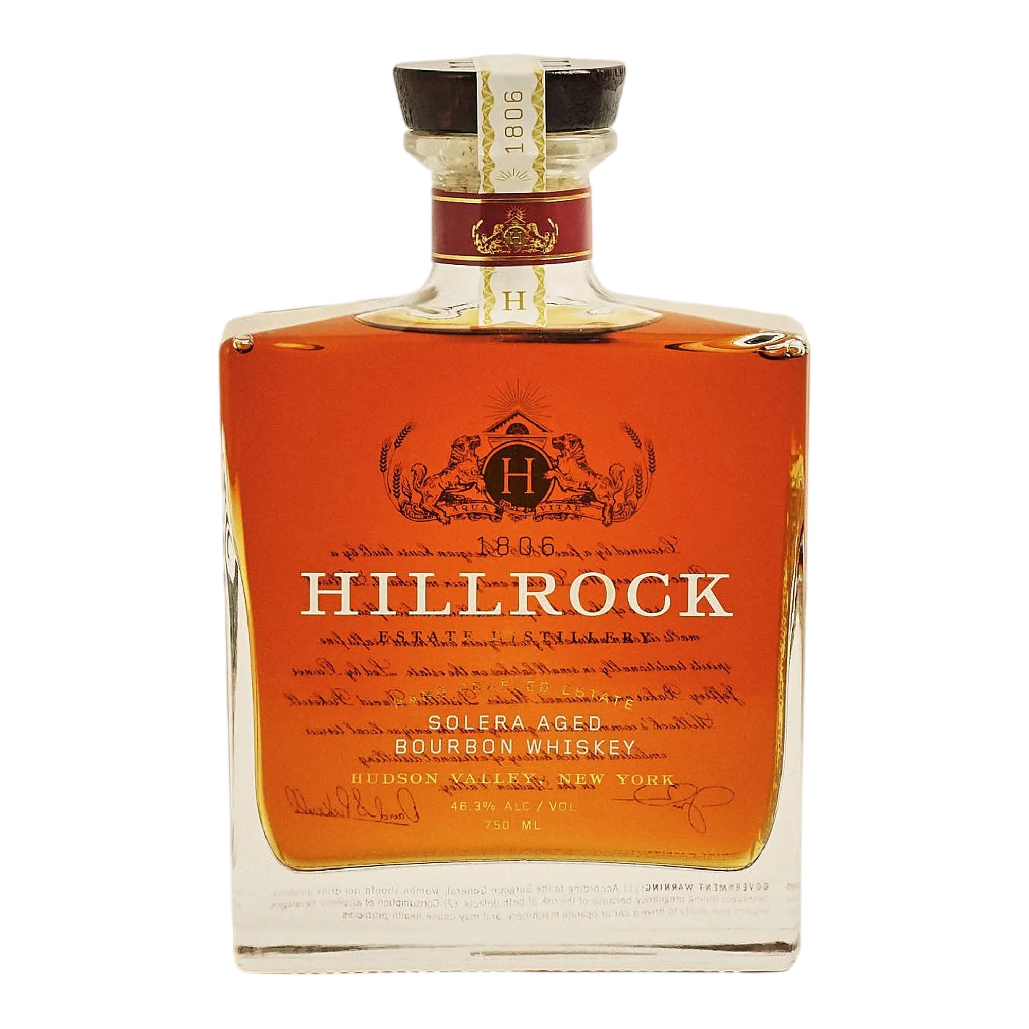 Hillrock Estate Distillery Solera Aged Bourbon Whiskey