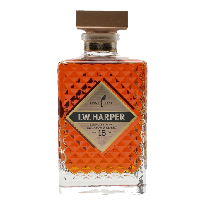 i w harper 15 year old kentucky straight bourbon whiskey
