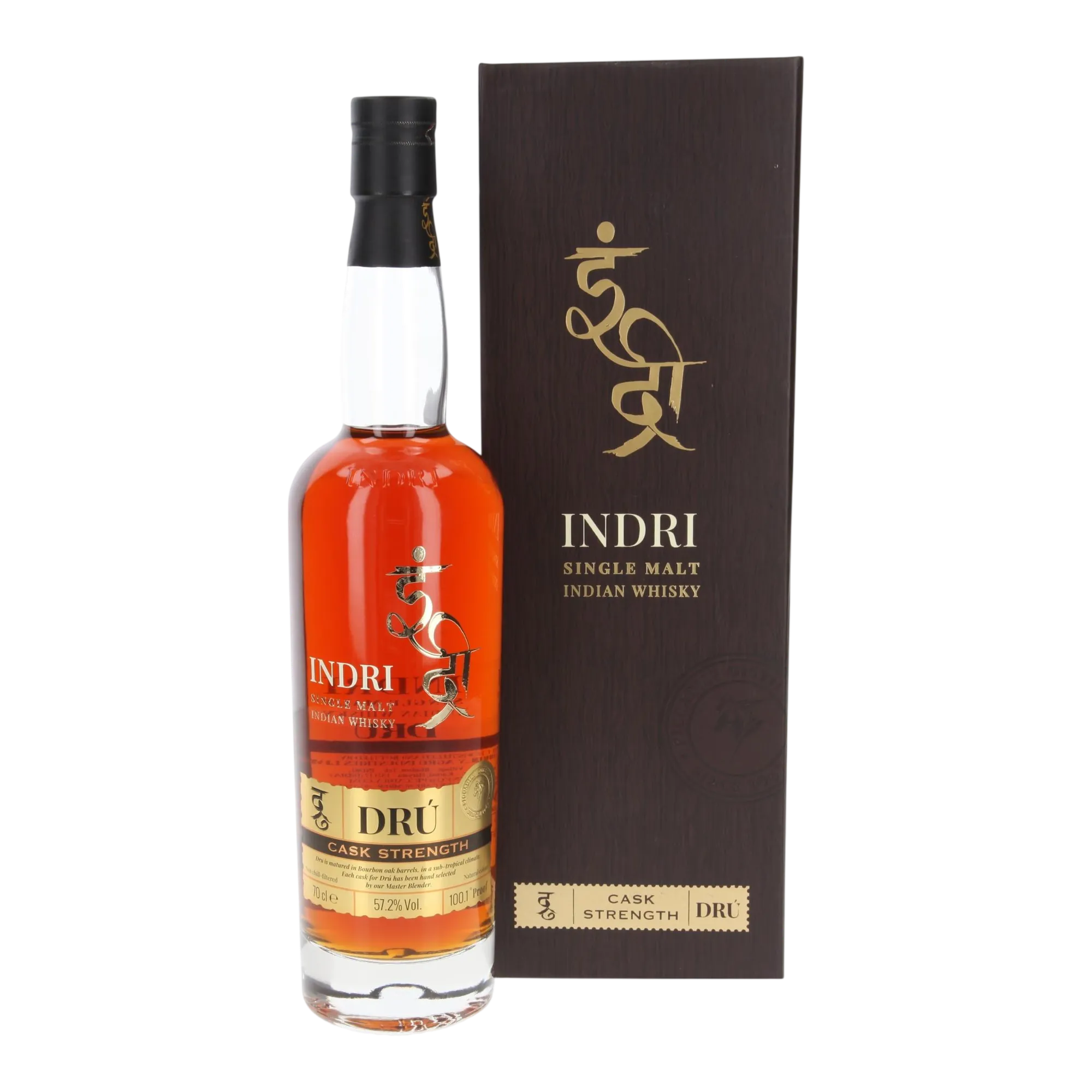 Indri Drú Cask Strength Indian Single Malt Whisky