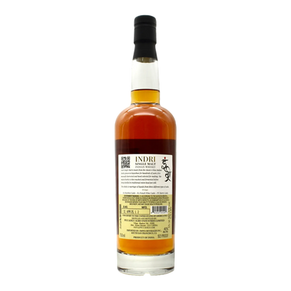 Indri-Trini The Three Wood Indian Single Malt Whisky