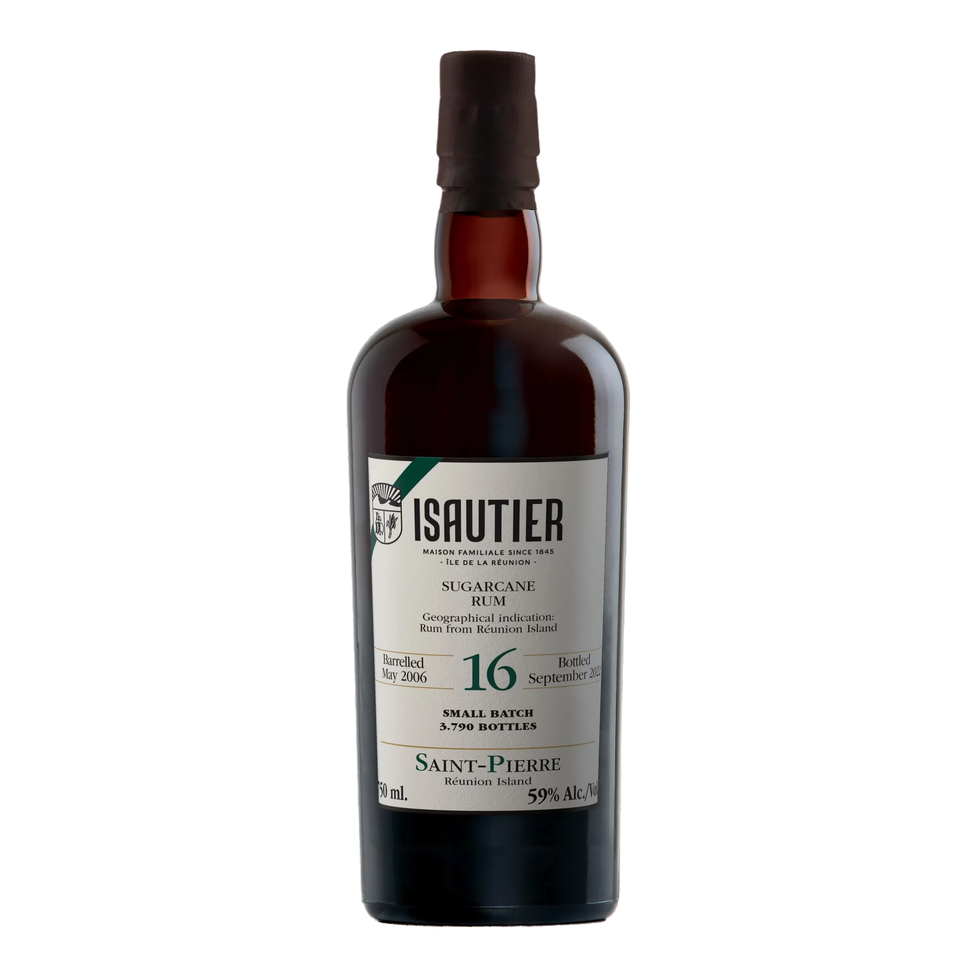 Isautier 16 Year Old Traditional Molasses Rum