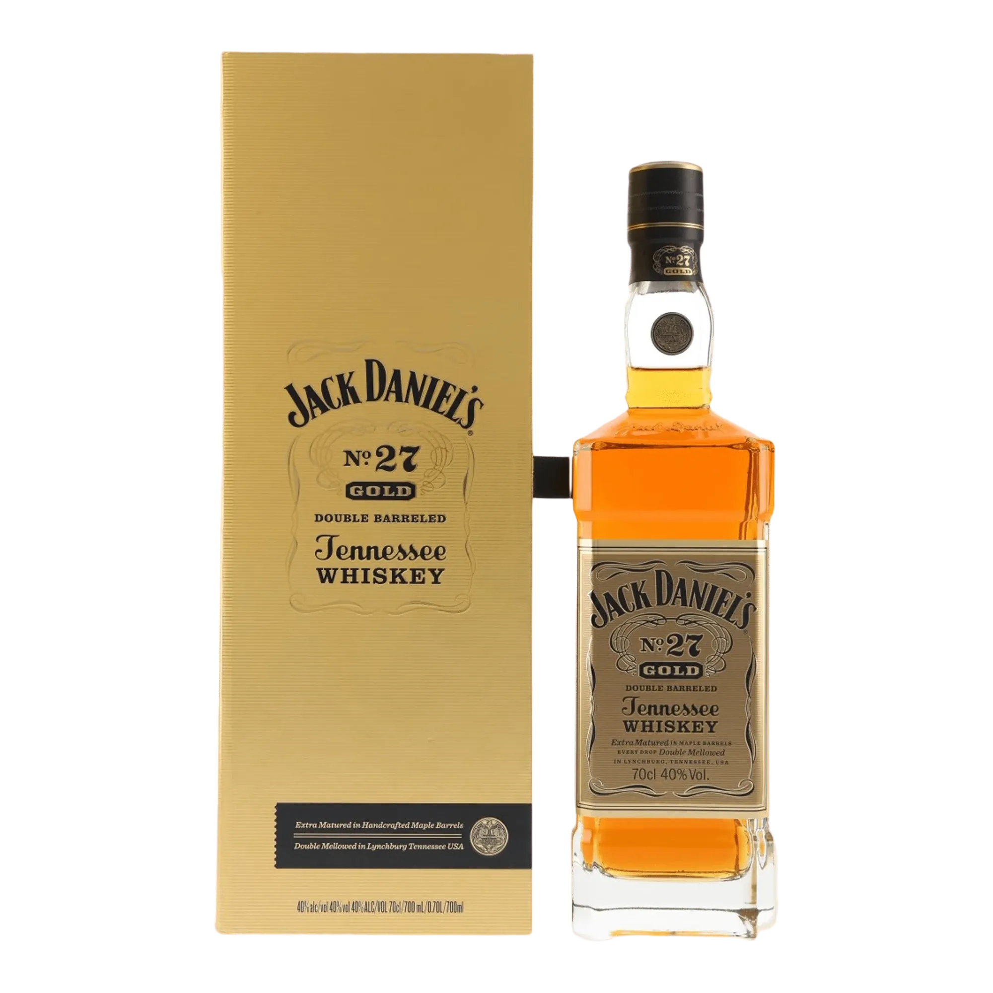 Jack Daniel’s No. 27 Gold Double Barreled Tennessee Whiskey
