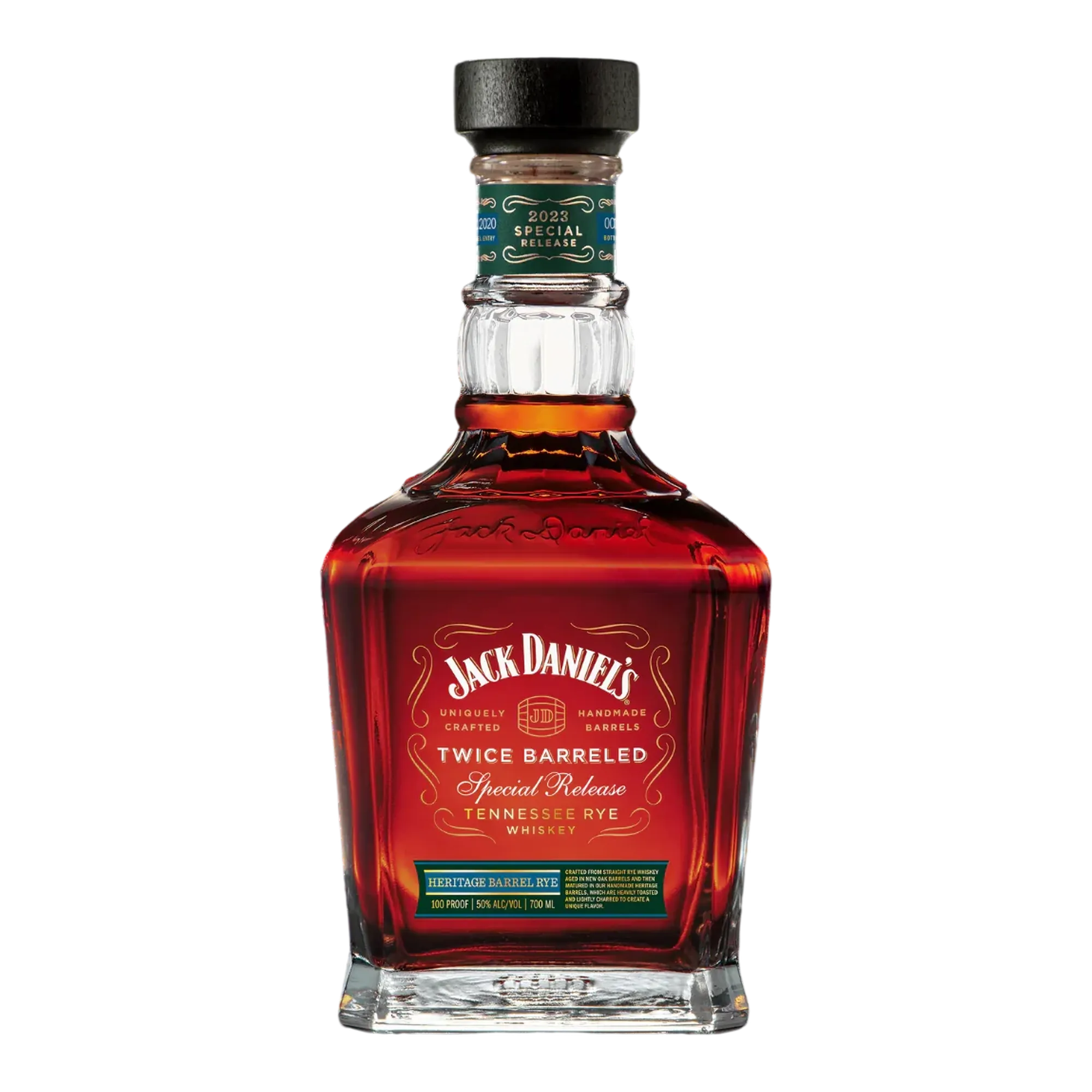 Jack Daniel’s Twice Barreled Special Release Heritage Barrel Rye Whiskey