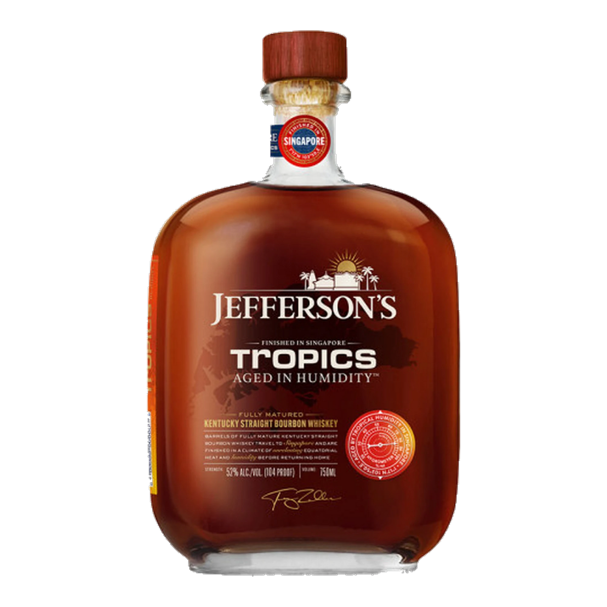 jefferson s tropics aged in humidity kentucky straight bourbon whiskey