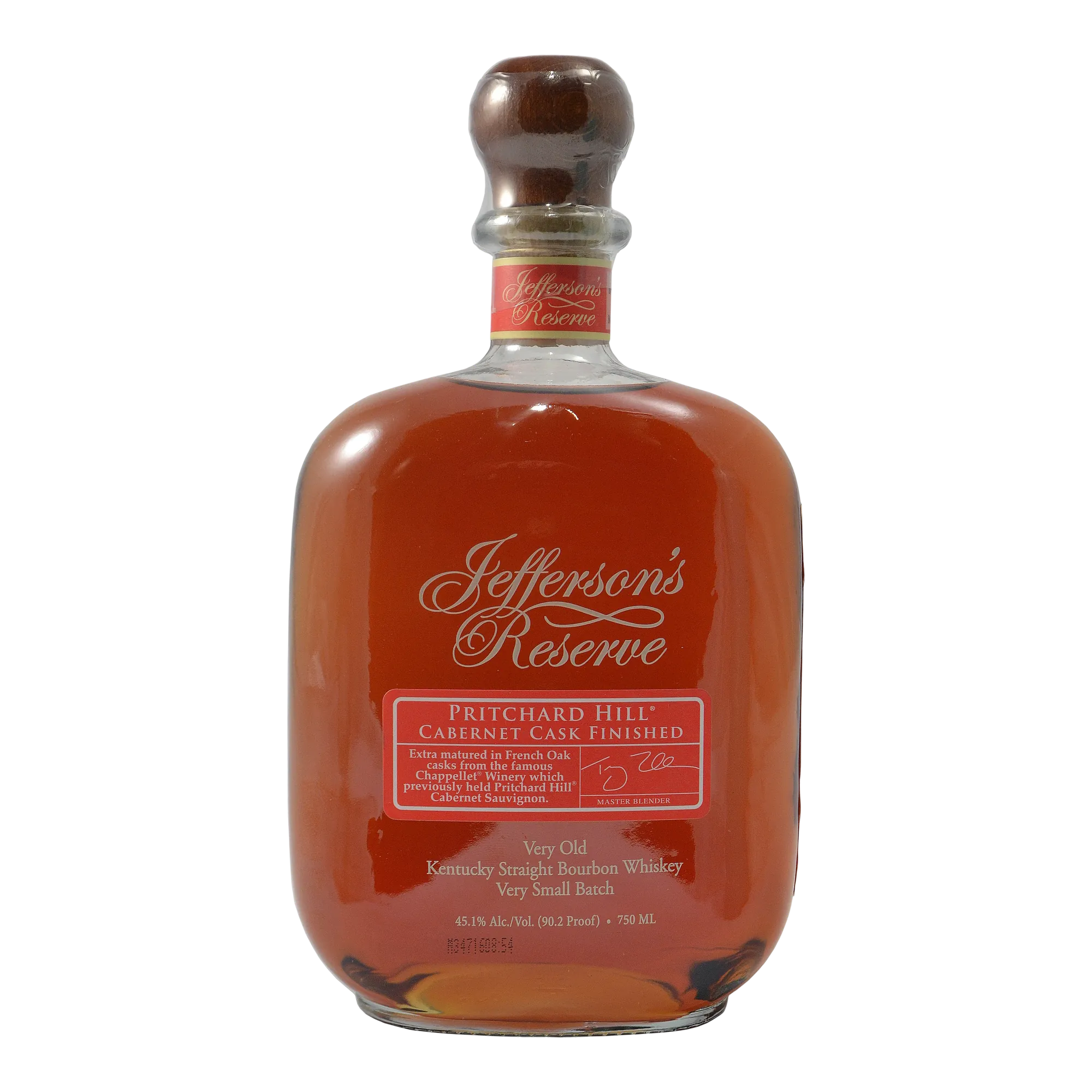 Jefferson’s Reserve Pritchard Hill Cabernet Cask Finished Bourbon Whiskey