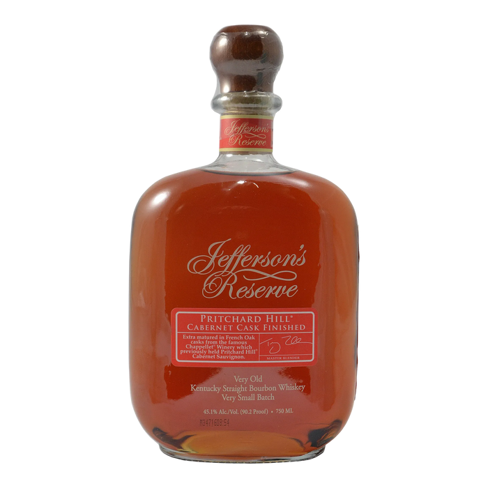 Jefferson’s Reserve Pritchard Hill Cabernet Cask Finished Bourbon Whiskey