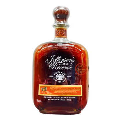 Jefferson’s Reserve Twin Oak Straight Bourbon Whiskey