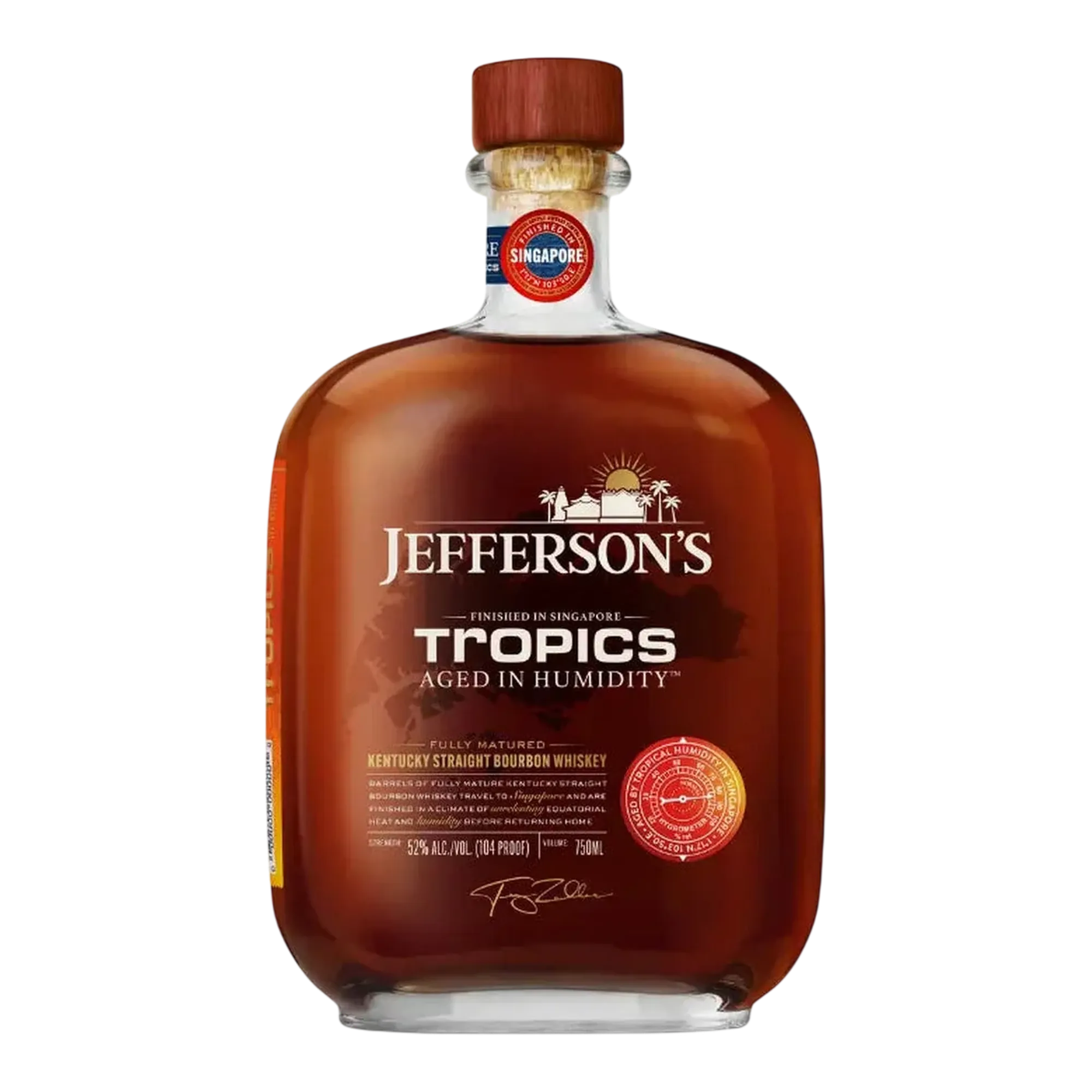 Jefferson’s Tropics Aged in Humidity Kentucky Straight Bourbon Whiskey