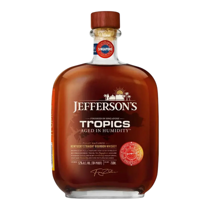 Jefferson’s Tropics Aged in Humidity Kentucky Straight Bourbon Whiskey