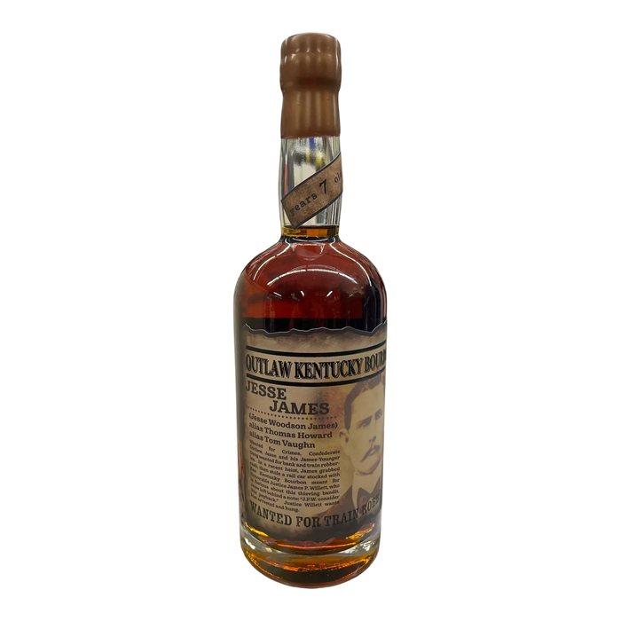 Jesse James Outlaw Single Barrel Kentucky Straight Bourbon Whiskey