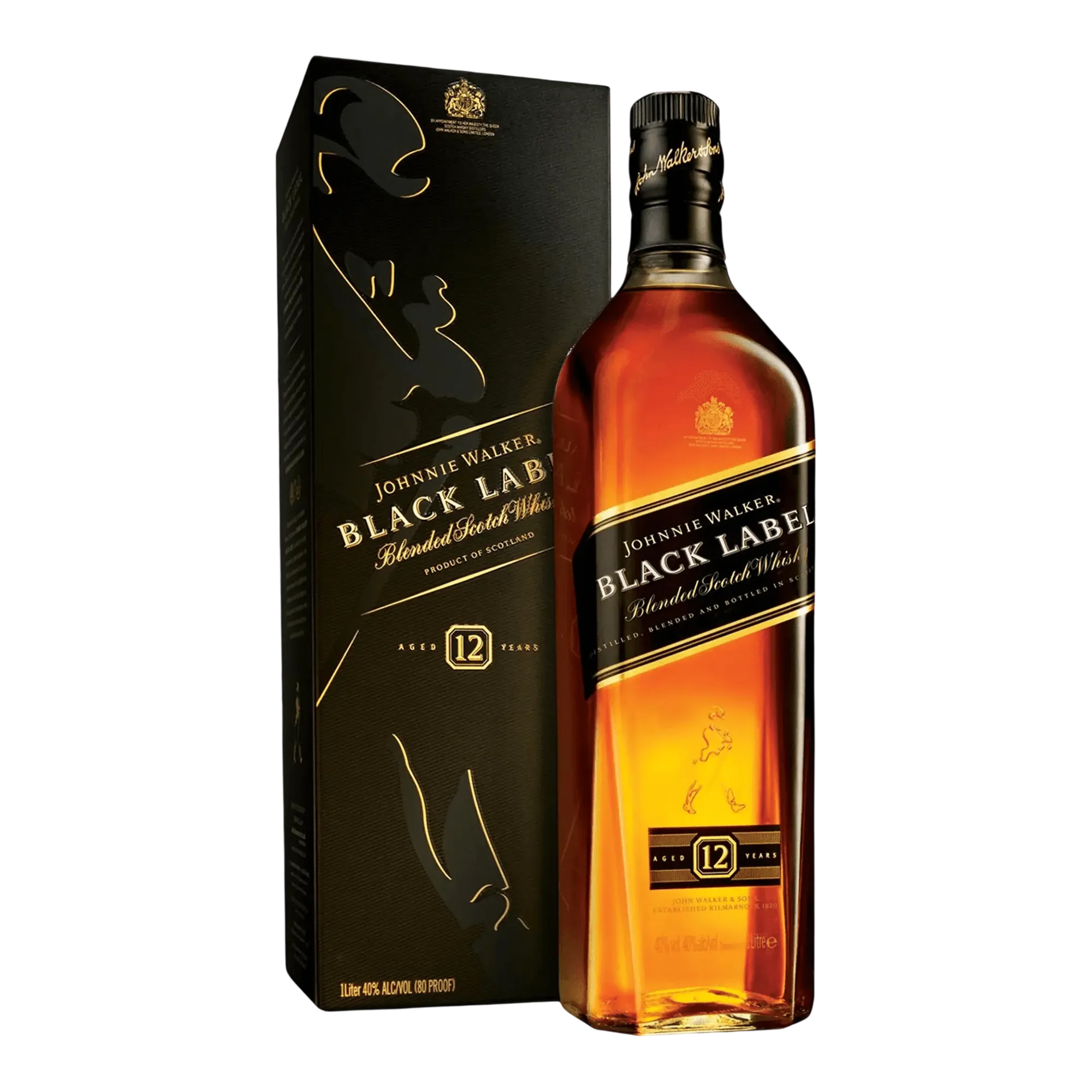 Johnnie Walker Black Label 12 Year Old Blended Scotch Whisky Discovery Set