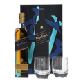 Johnnie Walker Blue Label Blended Scotch Whisky Crystal Glass Gift Set