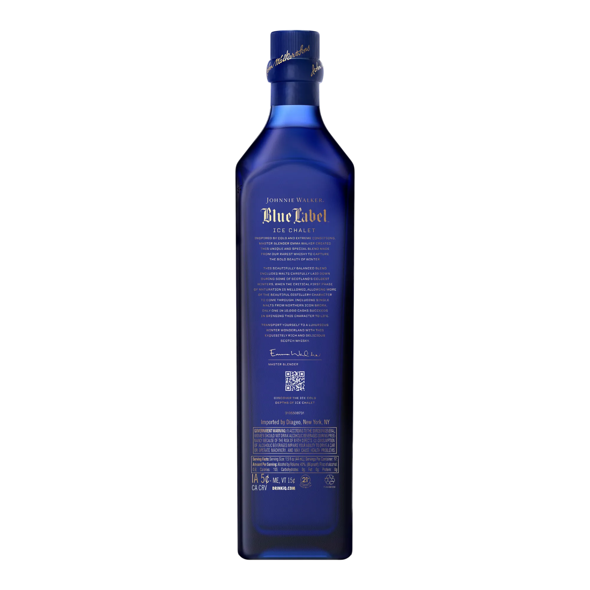 Johnnie Walker Blue Label Ice Chalet Limited Edition Blended Scotch Whisky