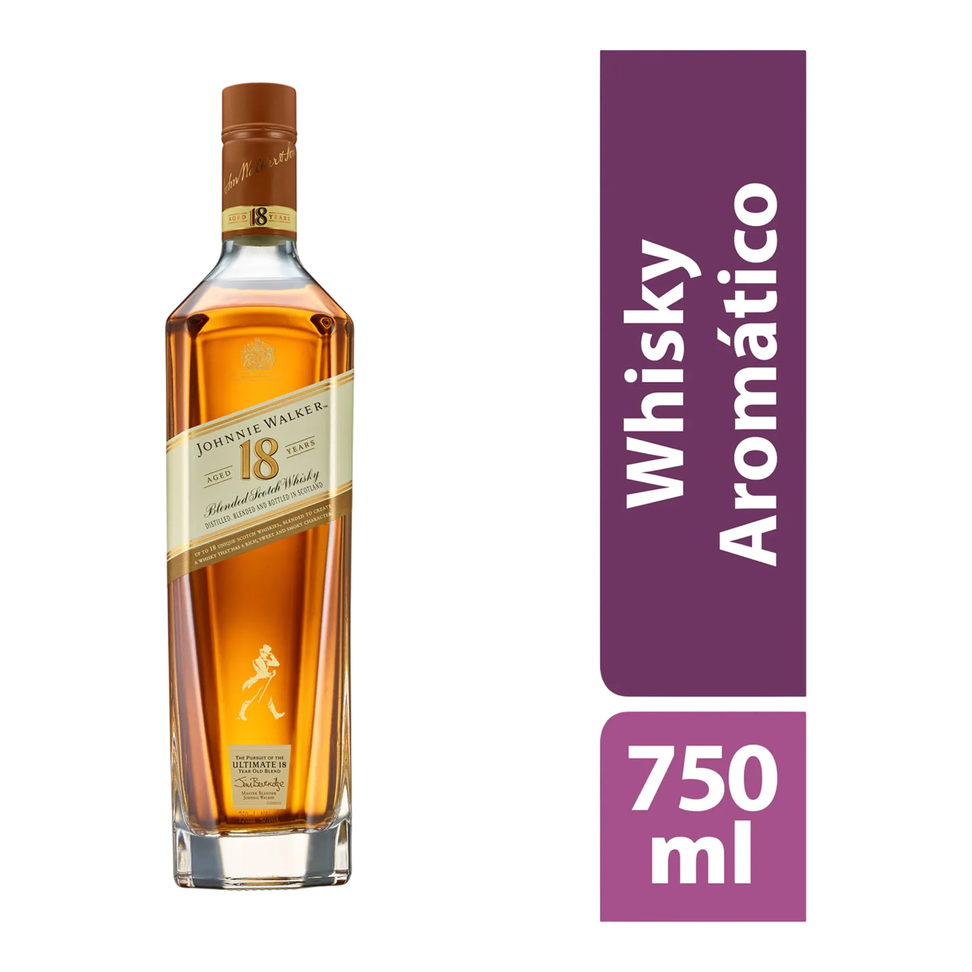 Johnnie Walker Gold Label 18 Year Old Blended Scotch Whisky