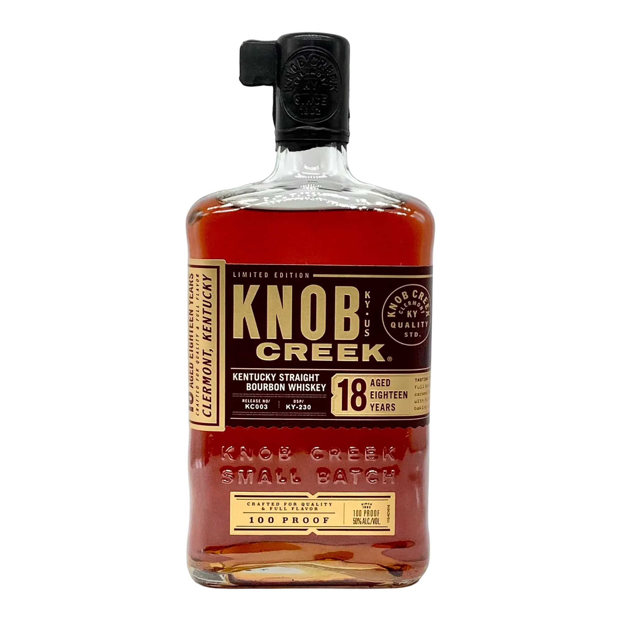 Knob Creek 18 Year Old Kentucky Straight Bourbon Whiskey