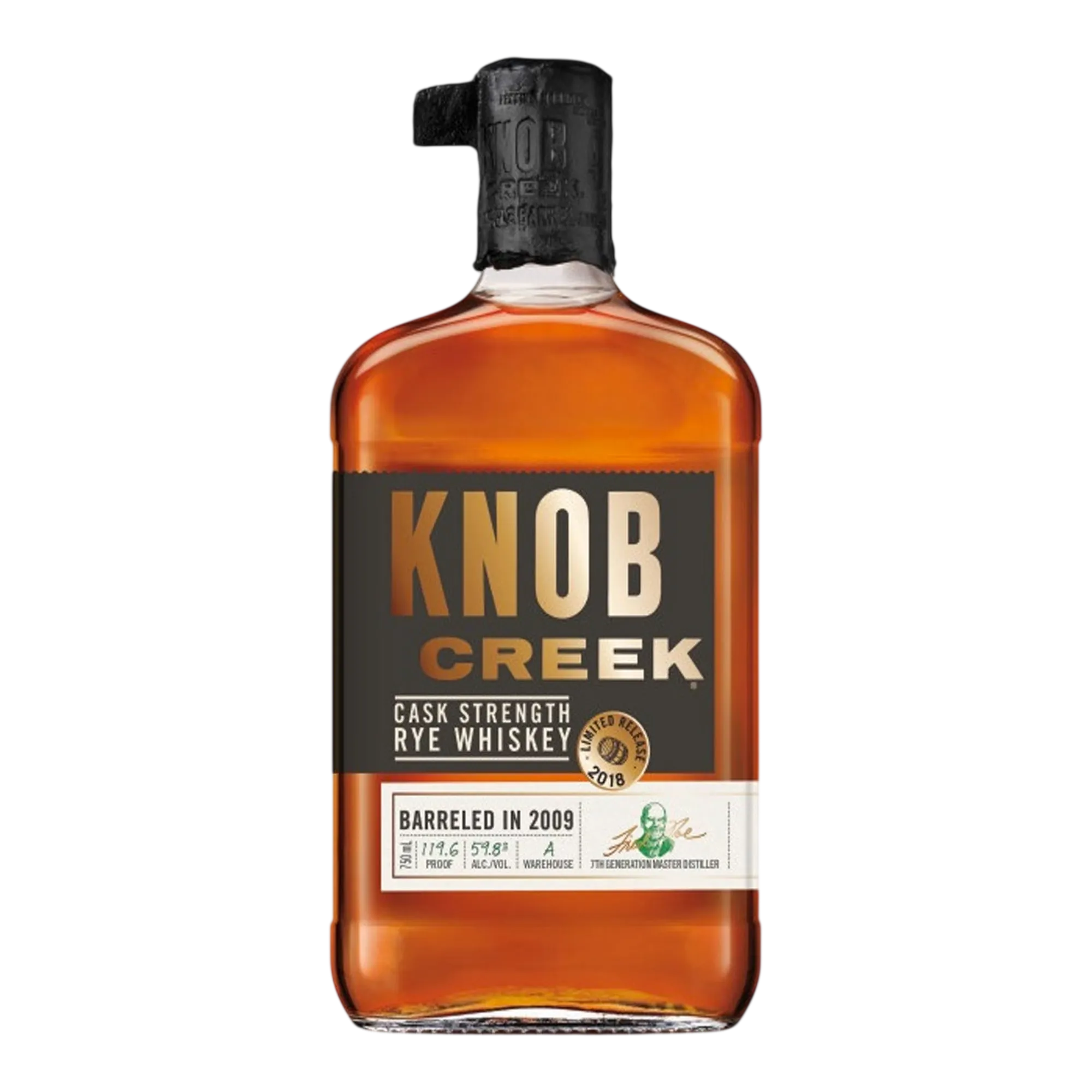 Knob Creek Cask Strength Rye Whiskey