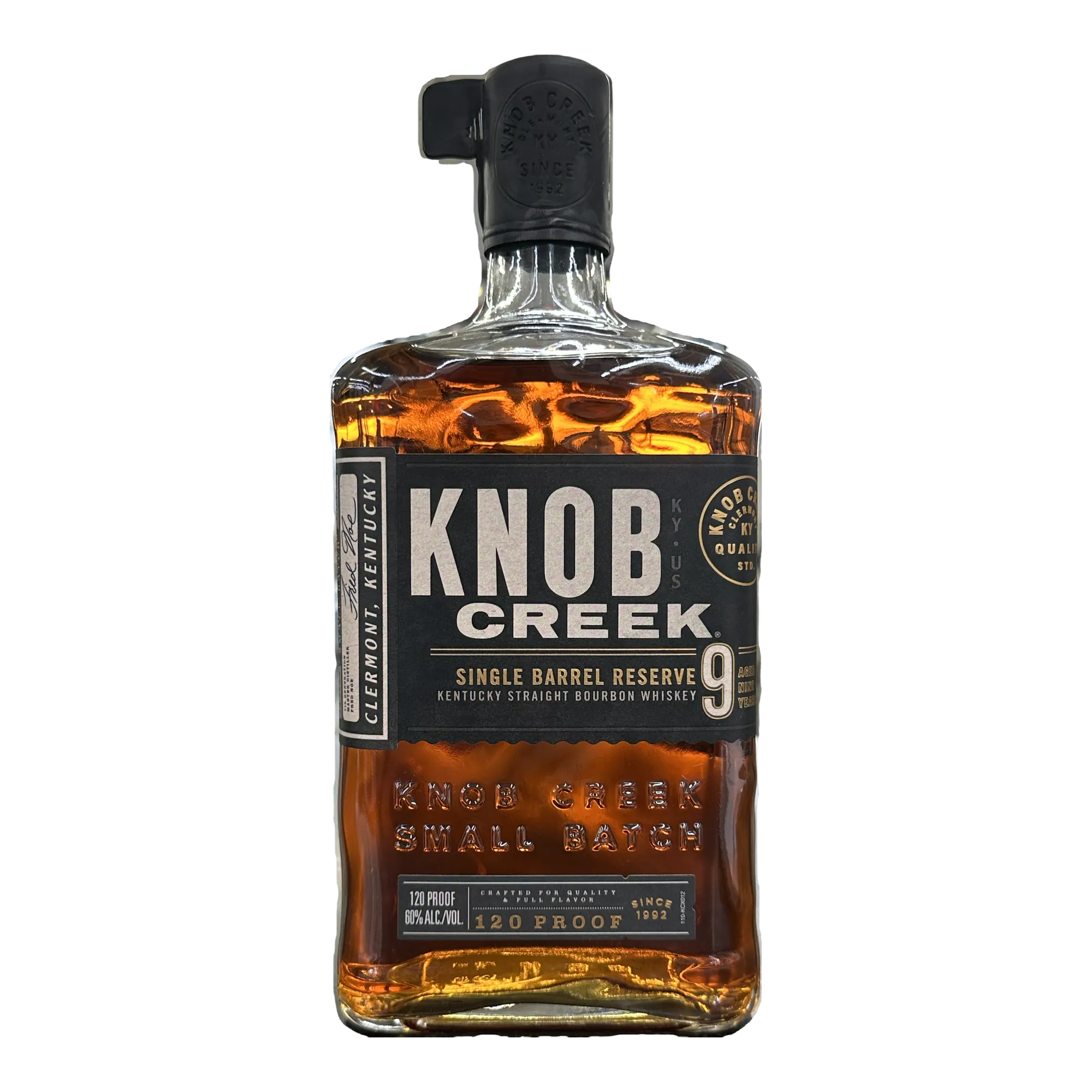 Knob Creek Single Barrel Bourbon Whiskey