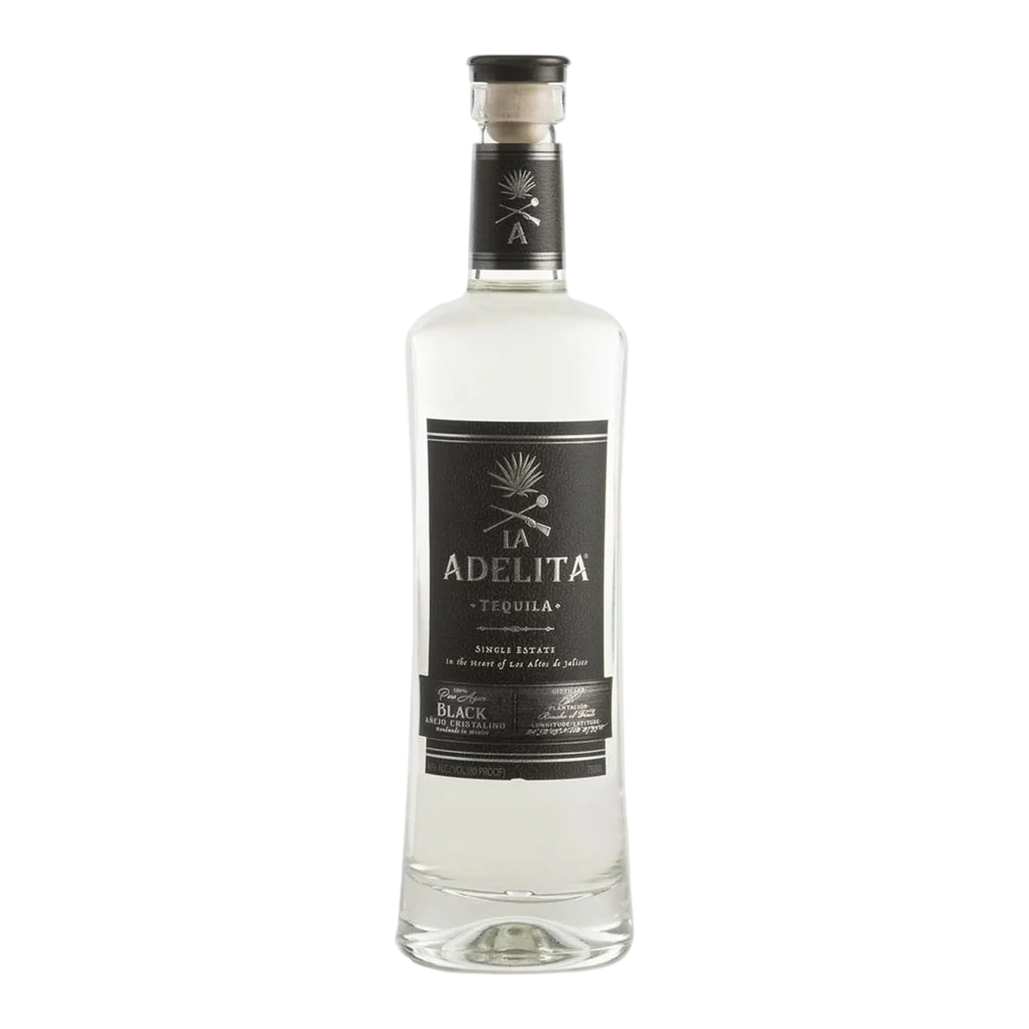 La Adelita Black Añejo Cristalino Tequila