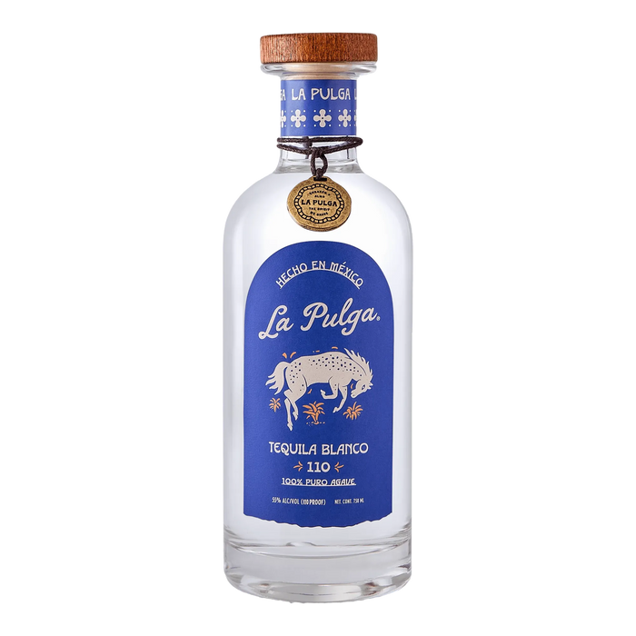 La Pulga Blanco Tequila 110 Proof