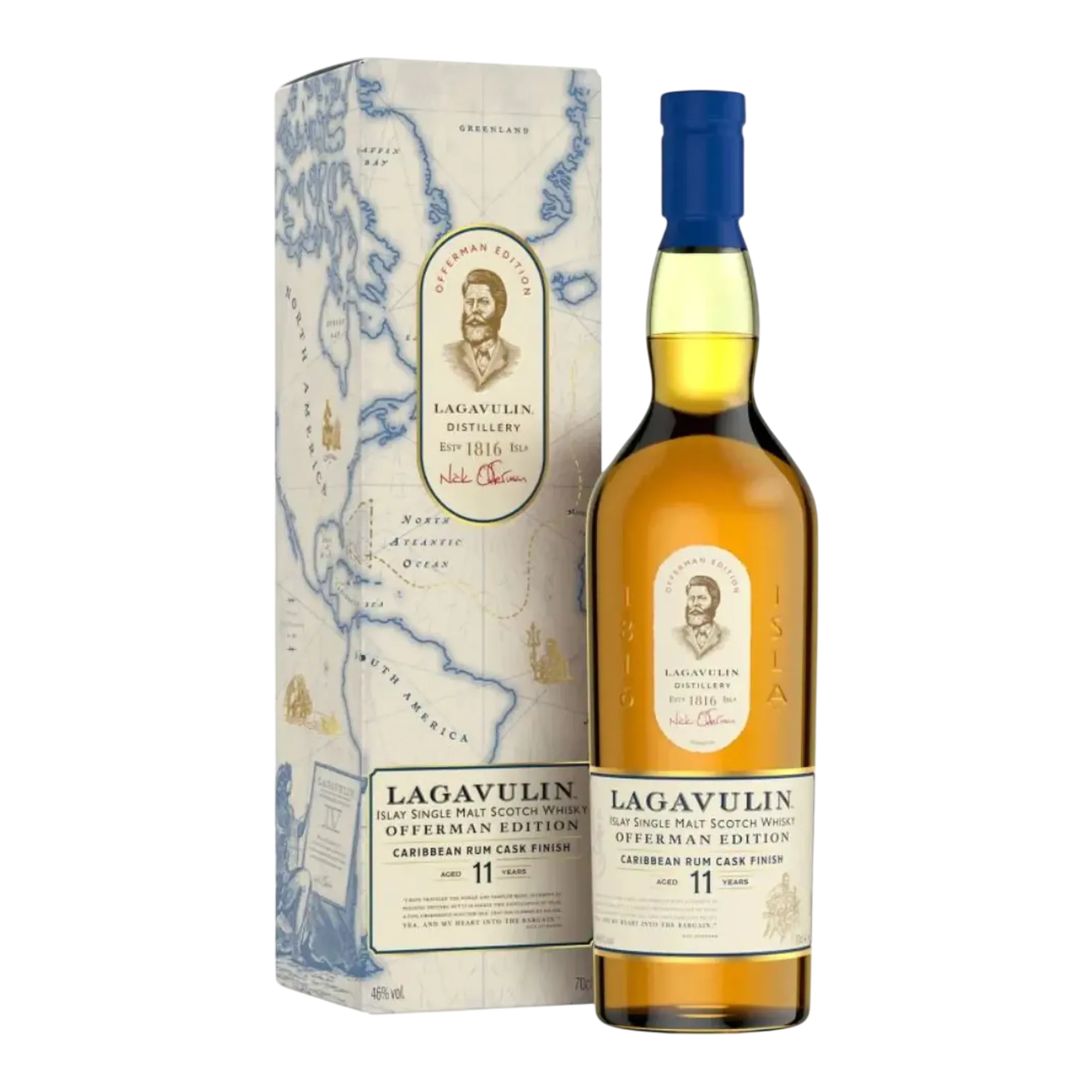 Lagavulin Offerman Edition 11 Year Old Guinness Cask Finish Islay Single Malt Scotch Whisky