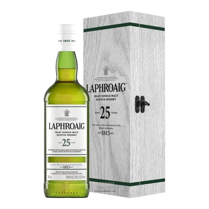 Laphroaig 25 Year Old Cask Strength Islay Single Malt Scotch Whisky