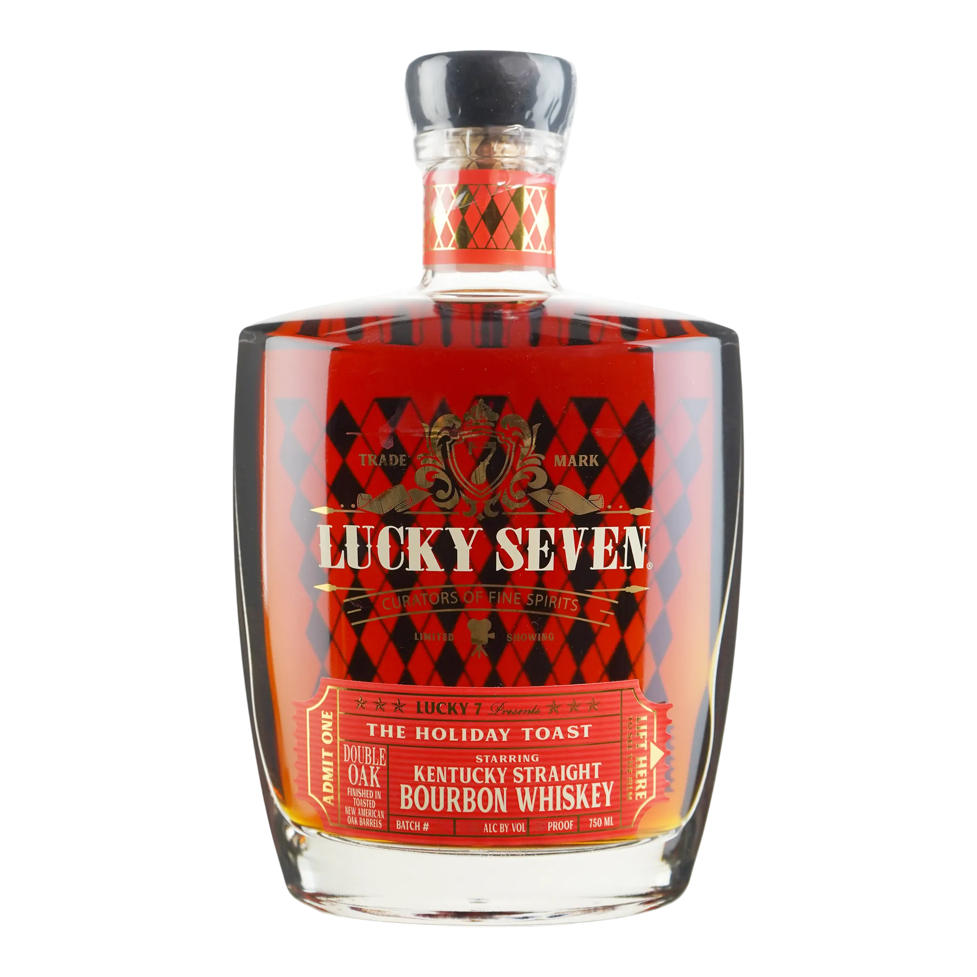 Lucky Seven The Holiday Toast Double Oak Kentucky Straight Bourbon Whiskey