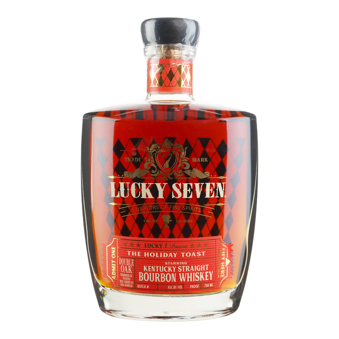 Lucky Seven The Holiday Toast Double Oak Kentucky Straight Bourbon Whiskey