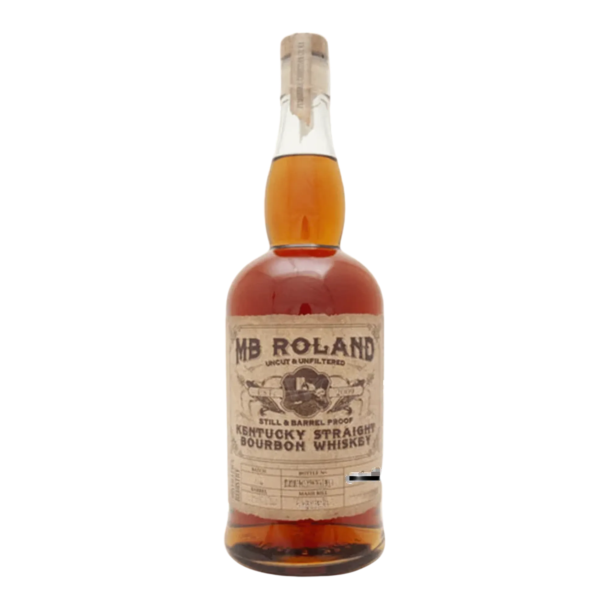 MB Roland Still & Barrel Proof Kentucky Straight Bourbon Whiskey