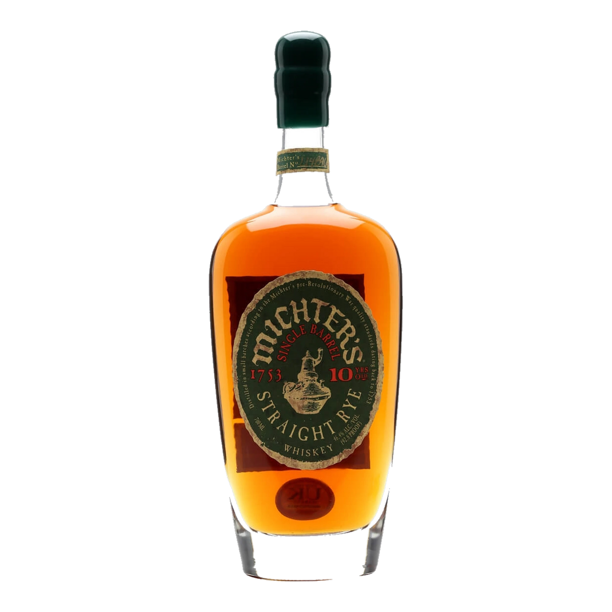 michter s 10 year old single barrel kentucky straight rye whiskey