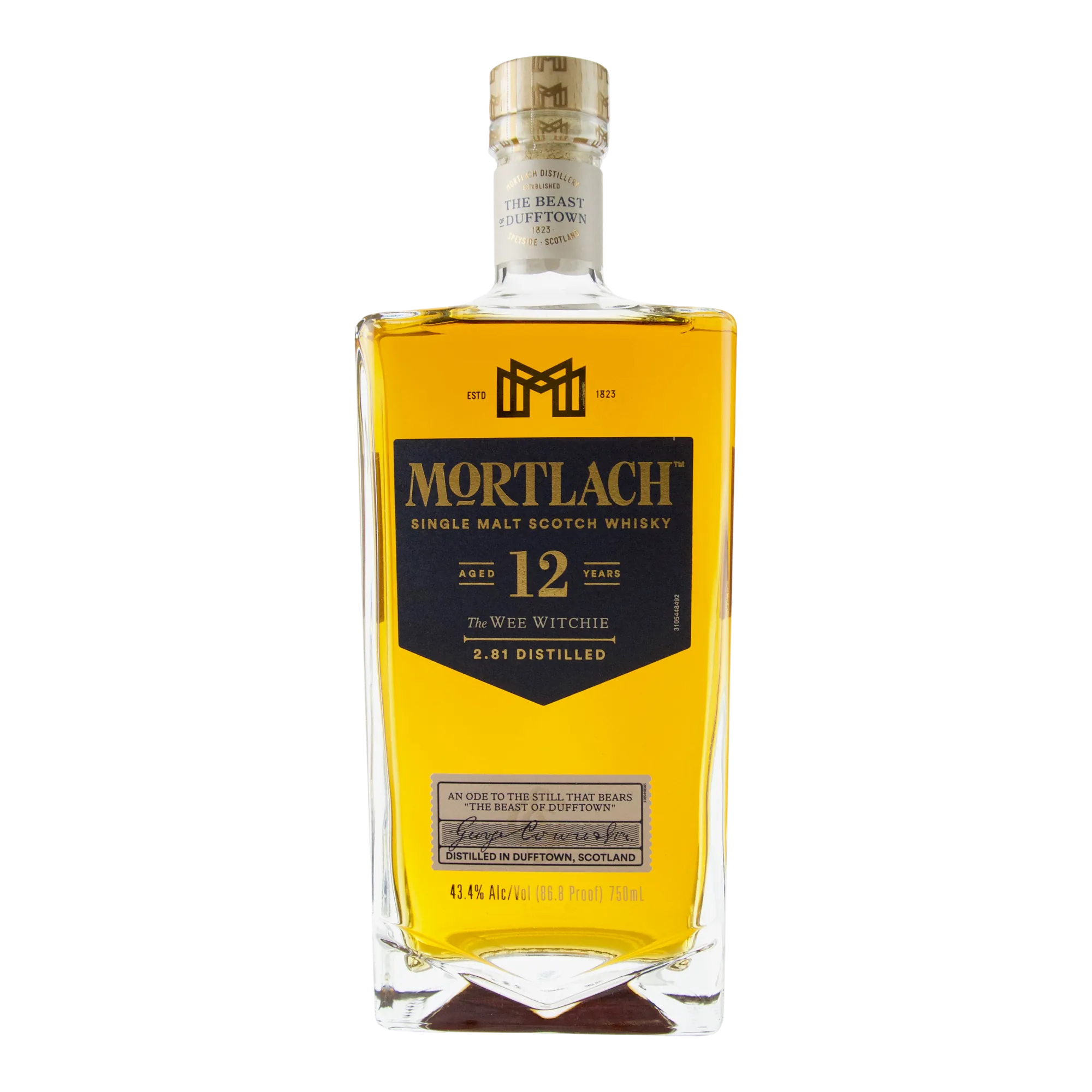 Mortlach 12 Year Old “The Wee Witchie” Single Malt Scotch Whisky