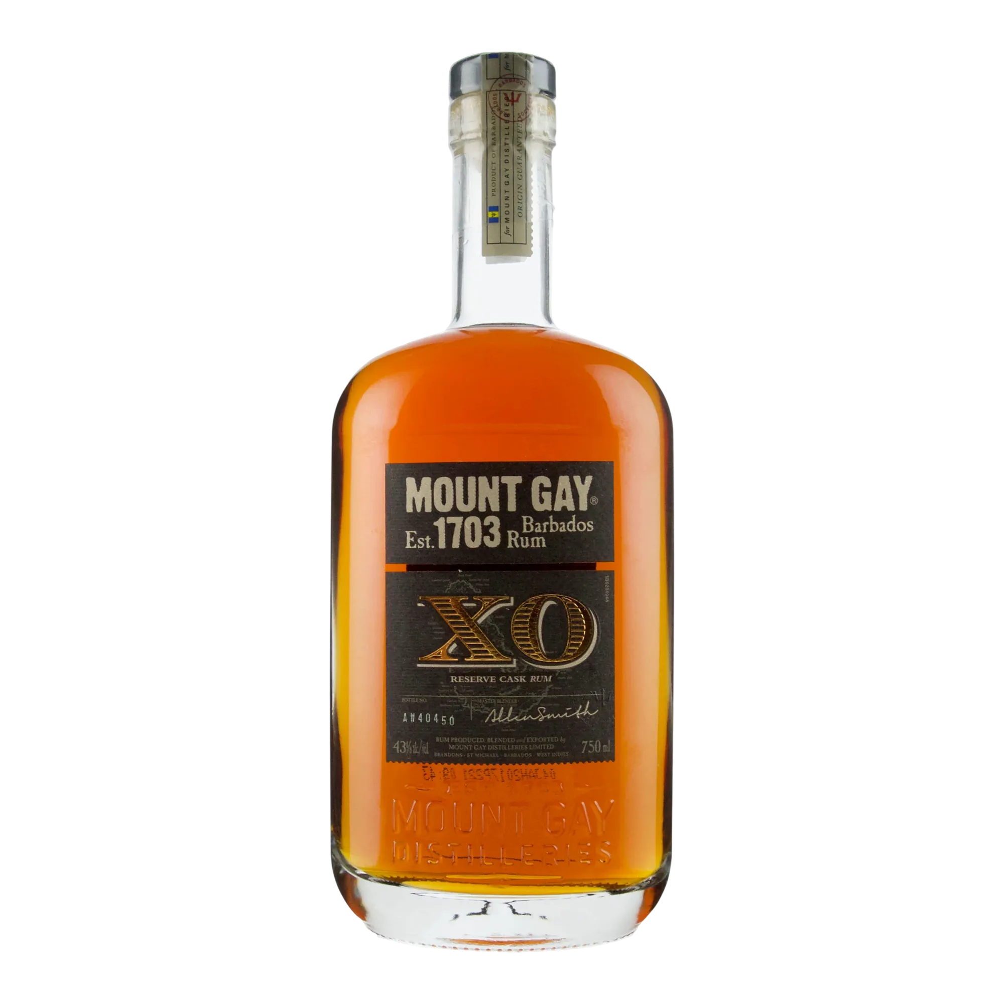 Mount Gay Extra Old Rum