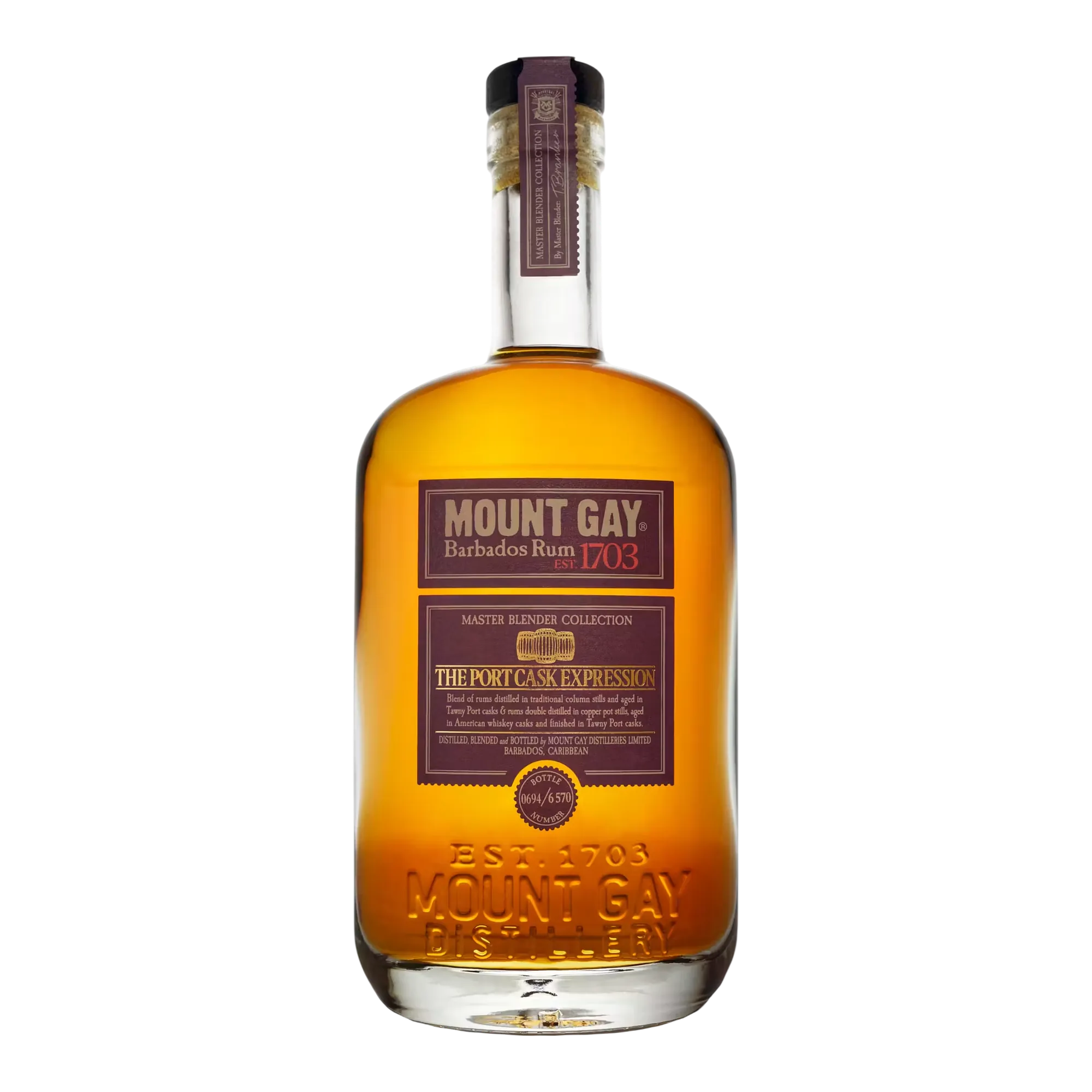 Mount Gay Master Blender Collection The Port Cask Expression Barbados Rum