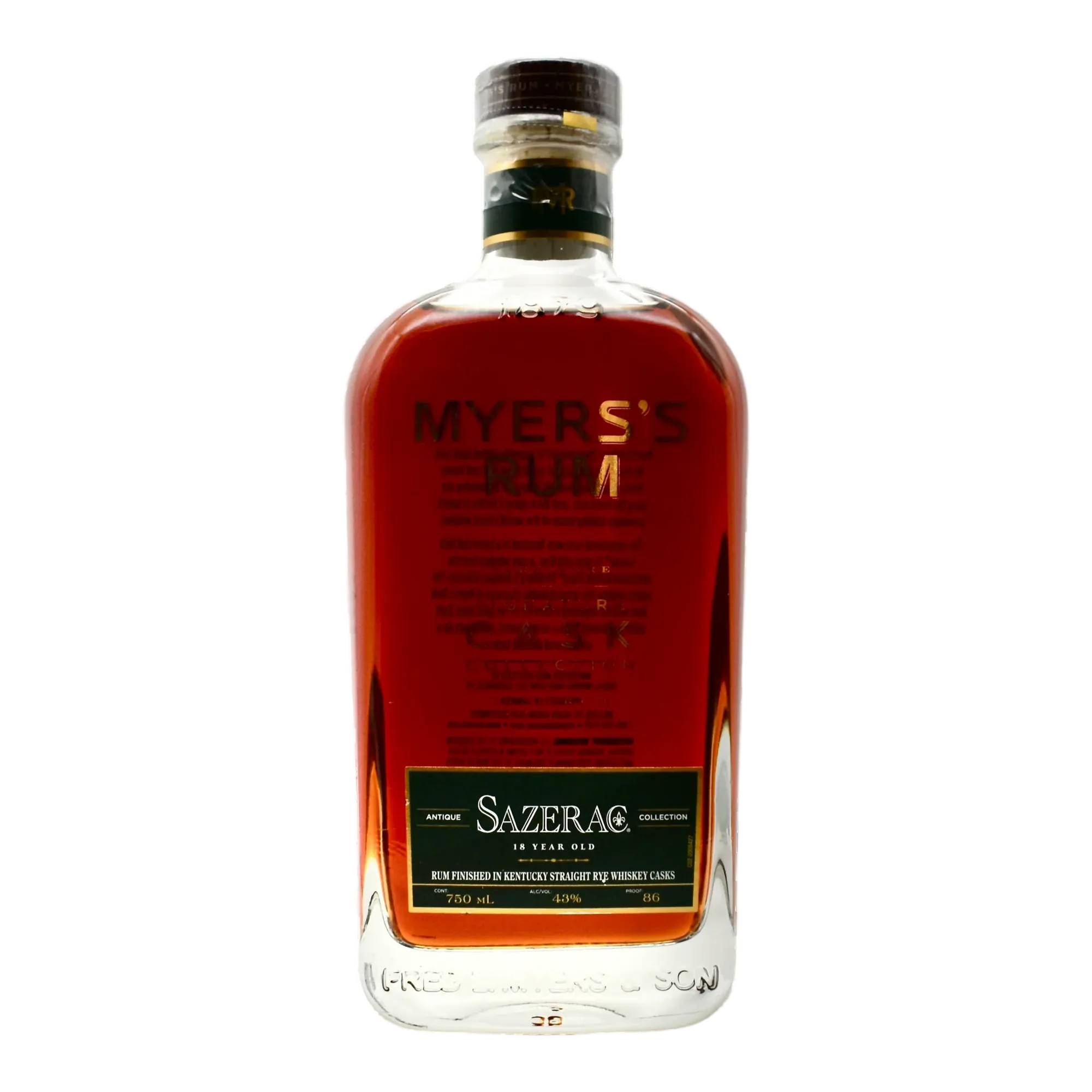 Myers’s Signature Cask Sazerac 18 Barrel Finished Rum