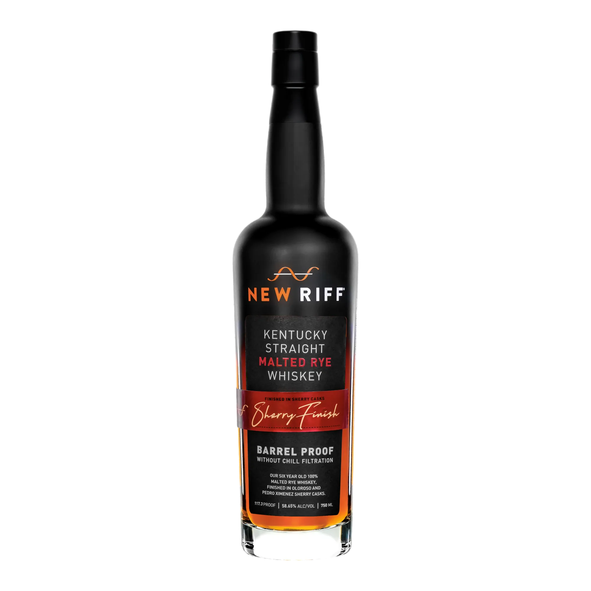 New Riff 6 Year Old 100% Malted Rye Bottled-in-Bond Whiskey