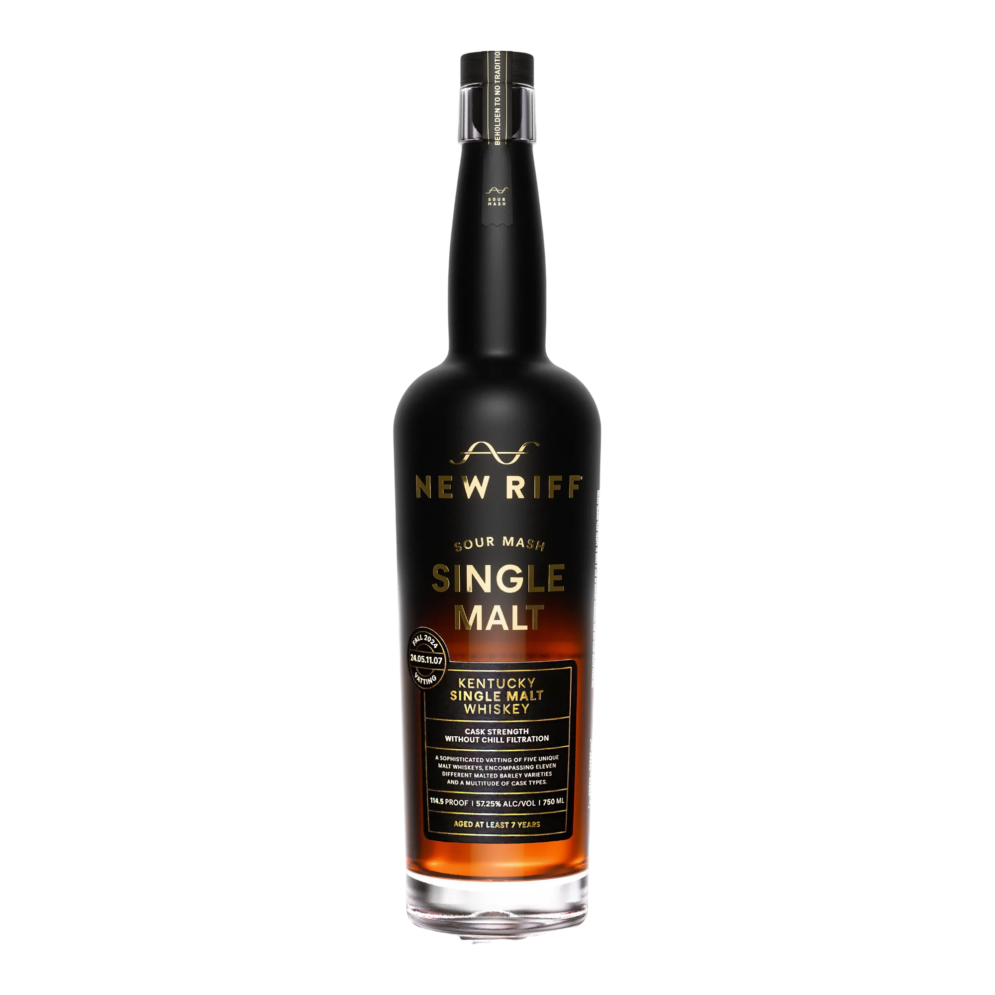 New Riff Sour Mash Single Malt Whiskey