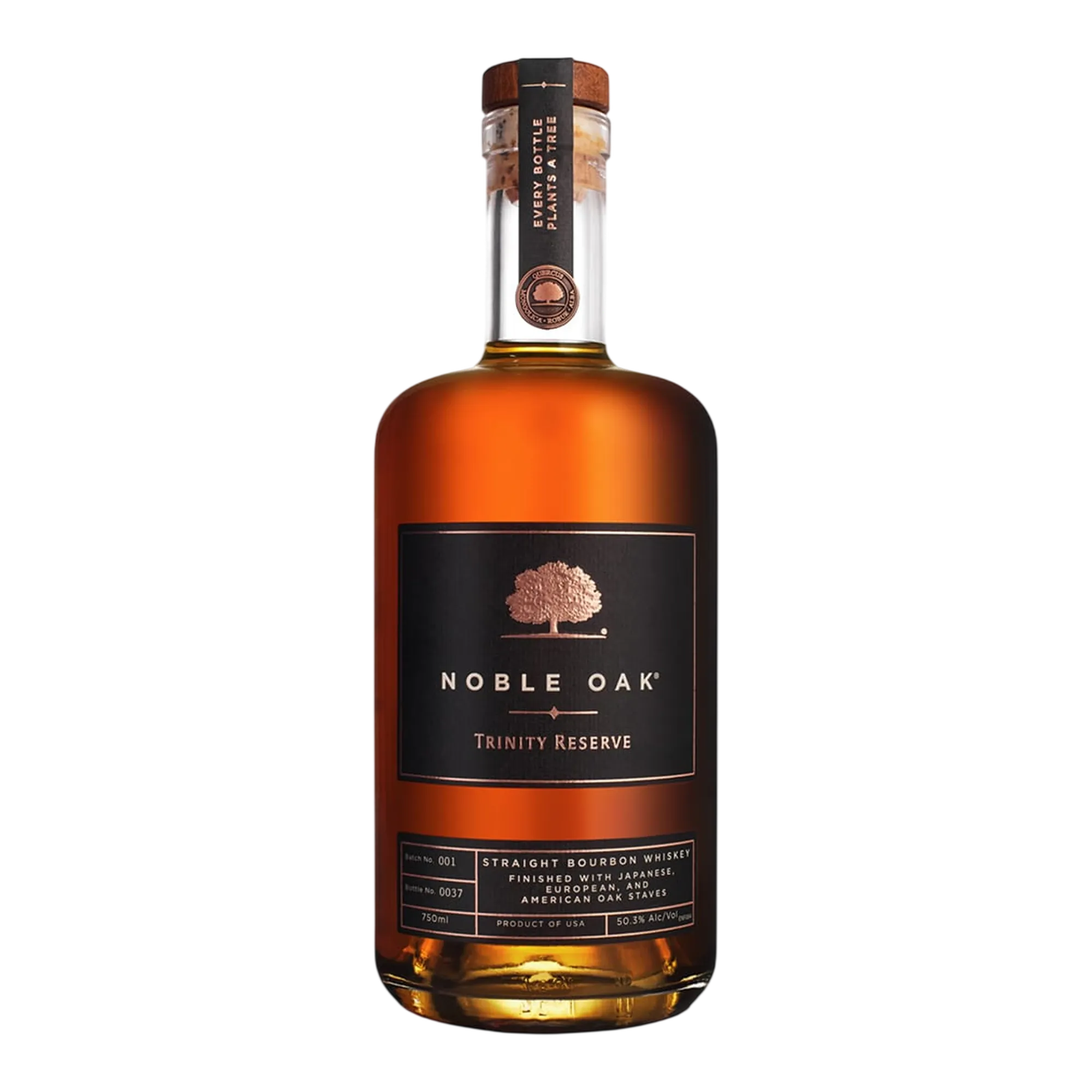 Noble Oak Trinity Reserve Straight Bourbon Whiskey