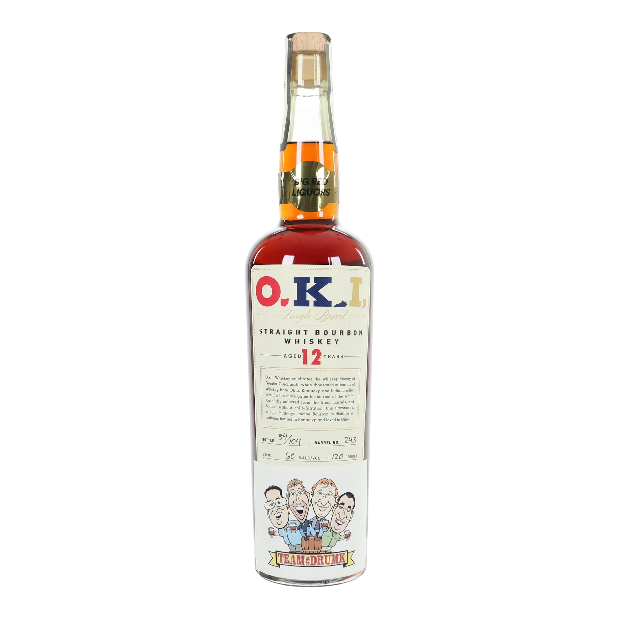 O.K.I. Reserve Batch 1 Blended Bourbon Whiskey