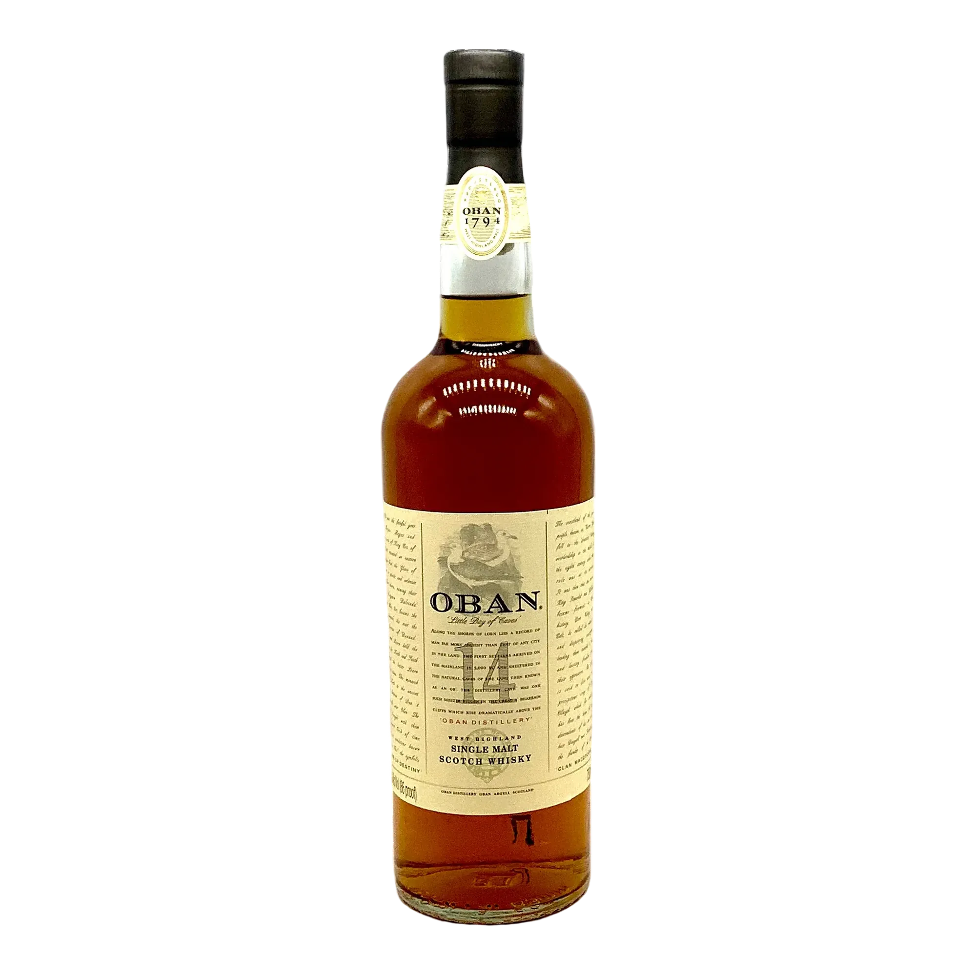 Oban 14 Year Old Single Malt Scotch Whisky