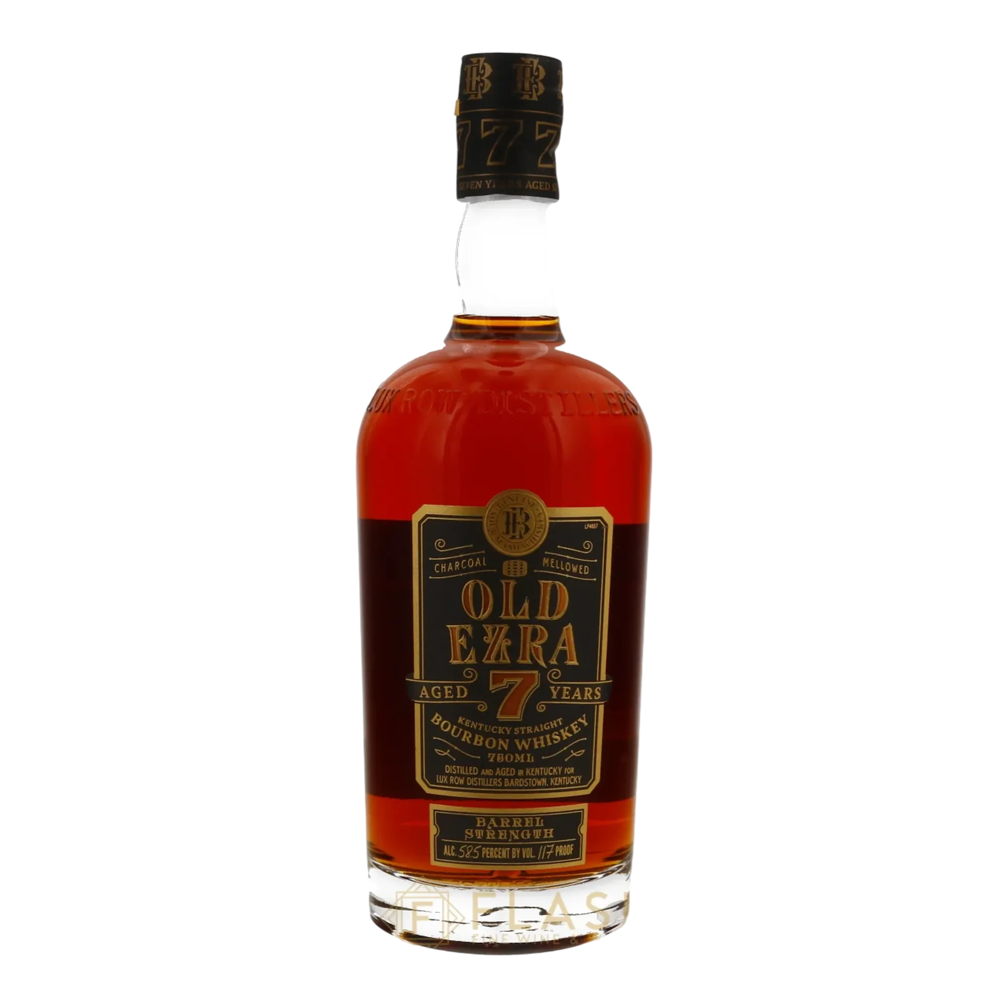 Old Ezra 7 Year Old Barrel Strength Kentucky Straight Bourbon Whiskey 117 Proof