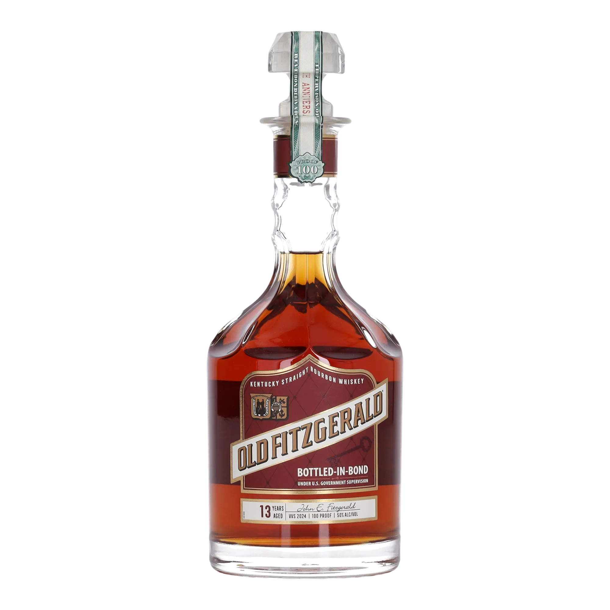 Old Fitzgerald 13 Year Old Bottled-in-Bond Kentucky Straight Bourbon Whiskey 100 Proof