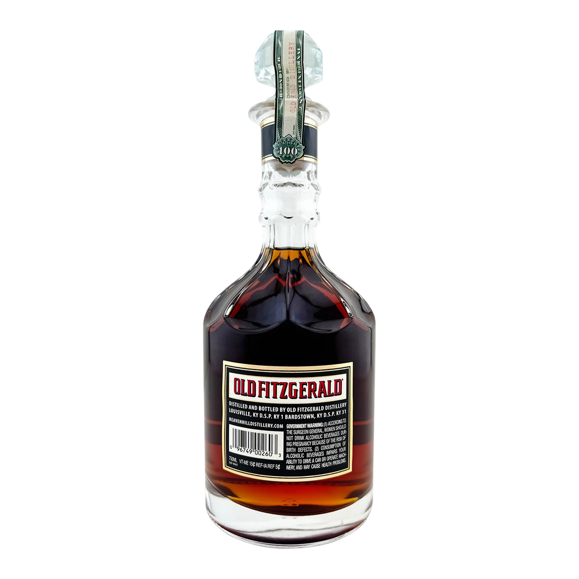 Old Fitzgerald 15 Year Old Bottled-in-Bond Kentucky Straight Bourbon Whiskey
